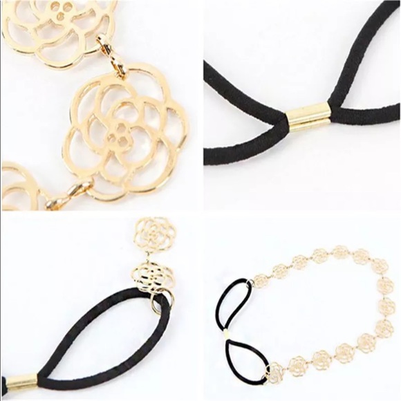 Rose Hollow Headband - Picture 4 of 5